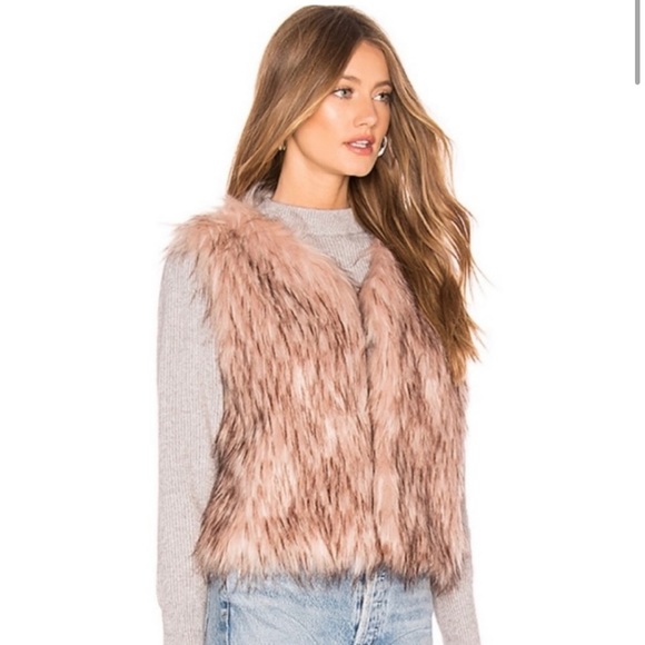 Bb Dakota Size M Fur Vest - Picture 2 of 9
